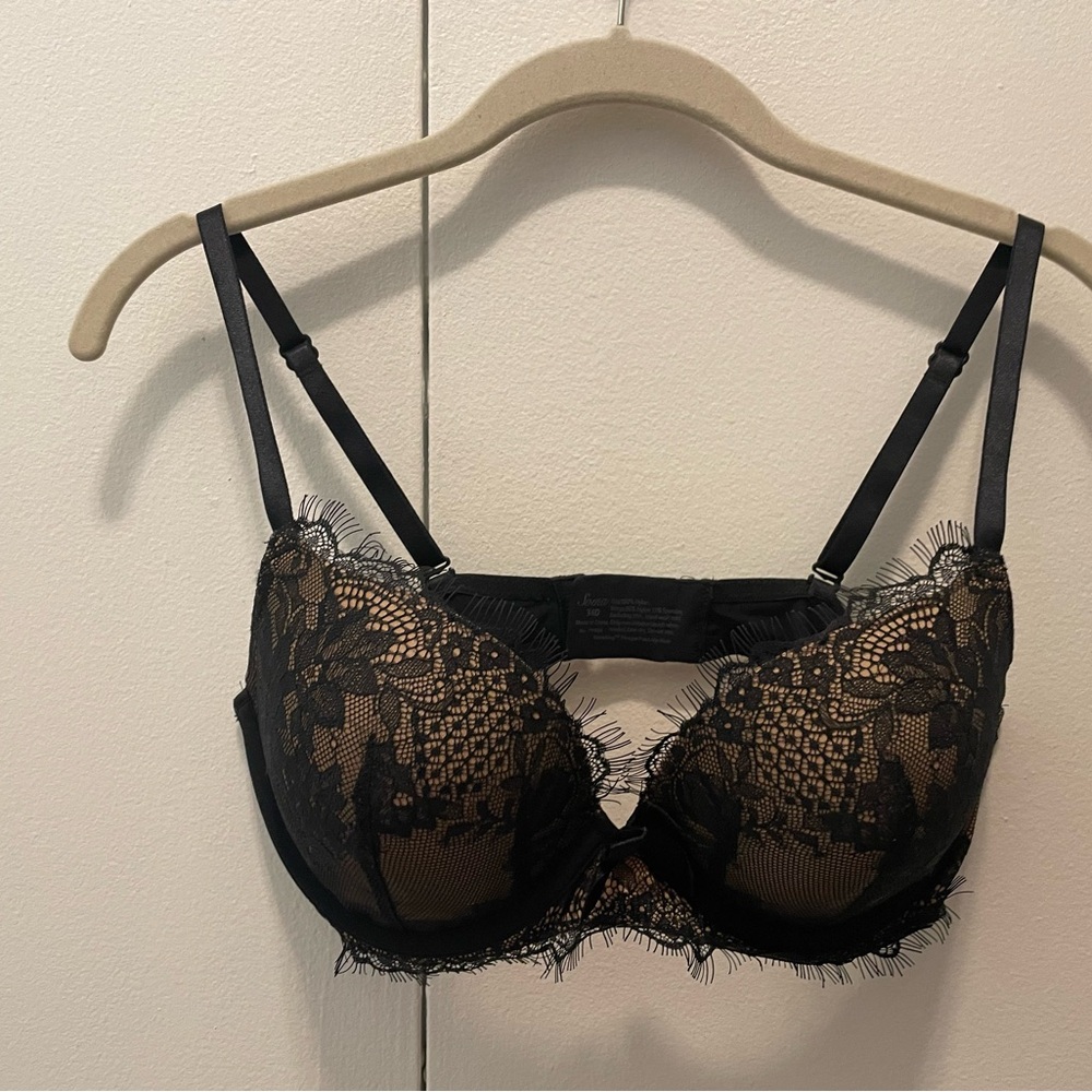 Soma Ravishing Plunge Push Up Noir Bra